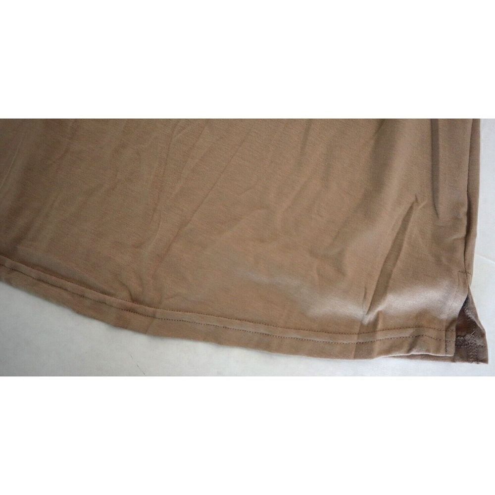 Blencot YL5W2211257 Women's Sz Large Khaki Sleeveless Button Down Casual Dress - Picture 5 of 9